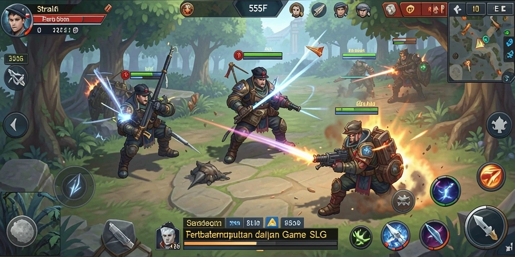 Tampilan gameplay <strong>555F</strong> yang mendebarkan dan strategi yang mendalam.