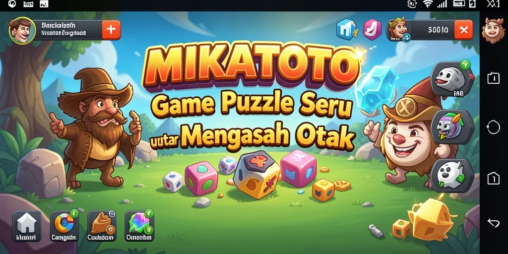 Tampilan gameplay MIKATOTO yang menantang dan menarik.