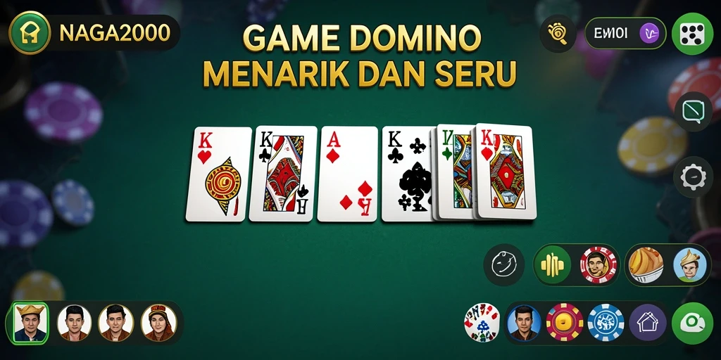 Tampilan gameplay seru dari NAGA2000 dengan teman-teman.