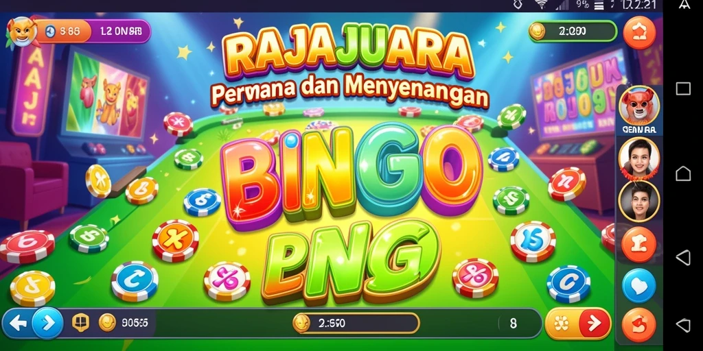 Tampilan gameplay menarik saat bermain Bingo di RAJAJUARA.
