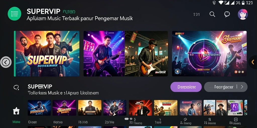 Tampilan gameplay SUPERVIP yang menarik dan interaktif.