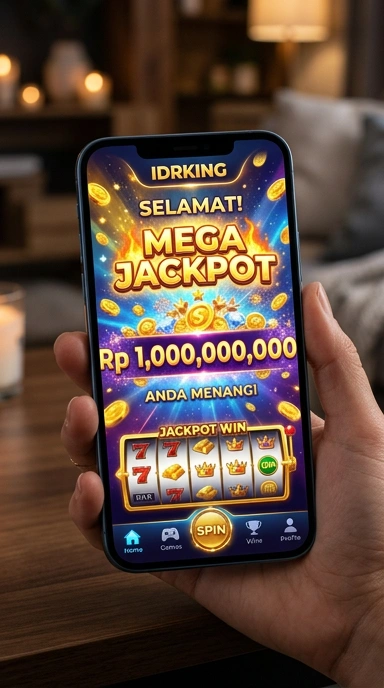 Tampilan utama aplikasi idrking yang memudahkan navigasi.